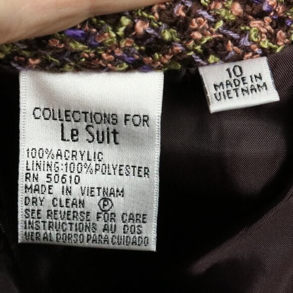 Vintage Le Suit Tweed Skirt - Picture 4 of 4